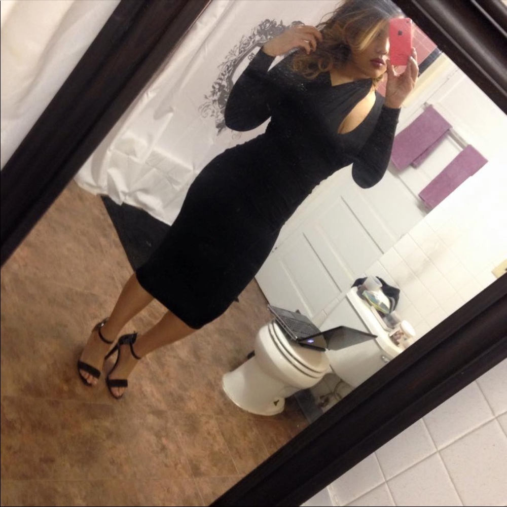 Black Marciano dress